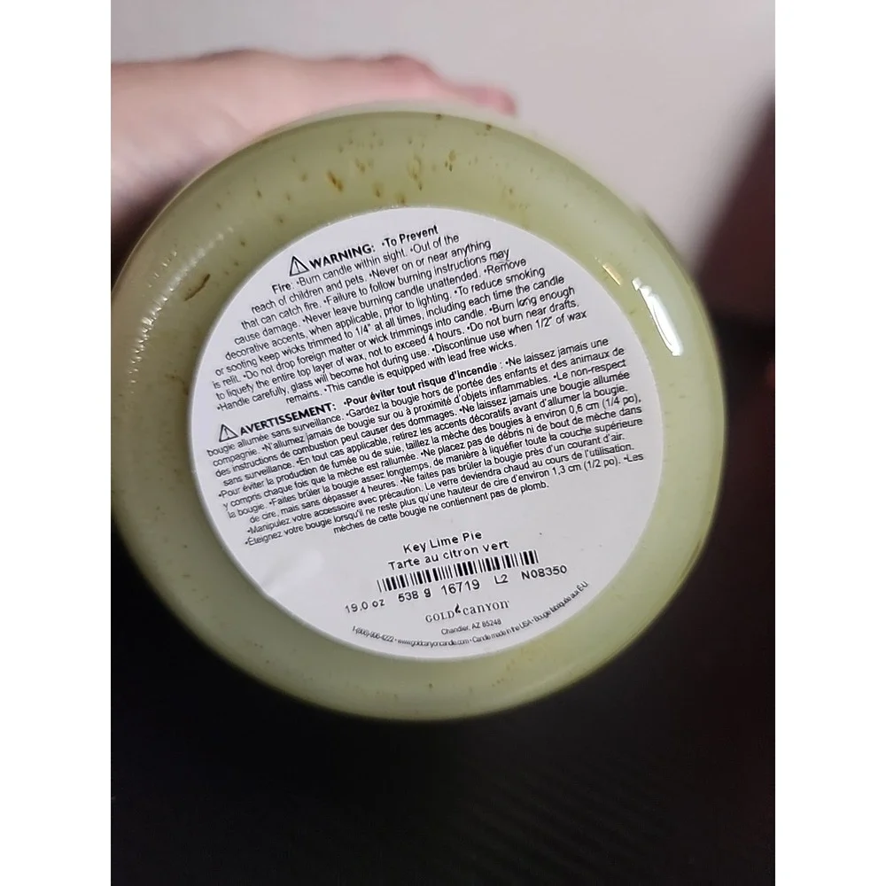 New Gold Canyon Candle Large 19oz 